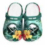 personalized buffalo sabres tropical vibes clog best selling