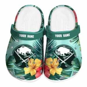 personalized buffalo sabres tropical vibes clog best selling