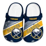 personalized buffalo sabres vibrant dual tone clog best selling