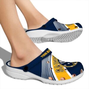 personalized buffalo sabres vibrant dual tone clog fashion forward