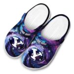 personalized byu cougars galaxy swirl clog best selling