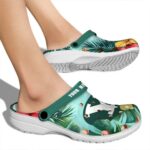 personalized byu cougars tropical vibes clog best selling