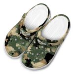 personalized calgary flames camouflage craze clog best selling