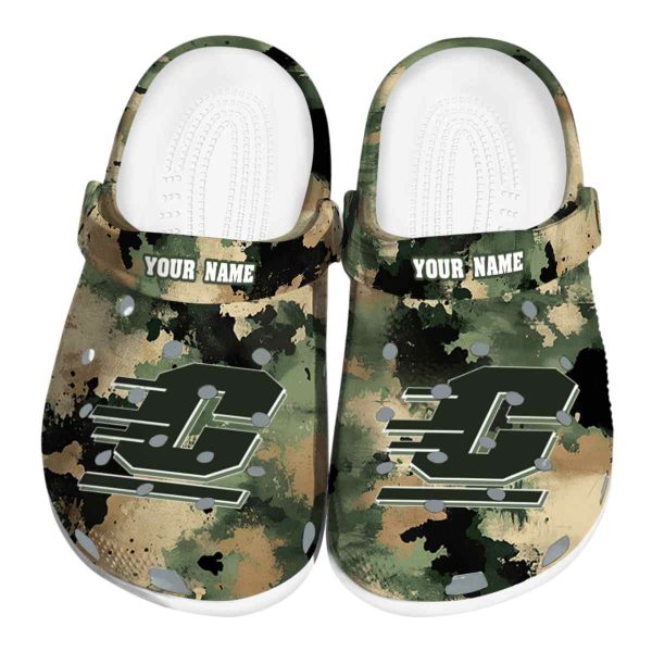 personalized central michigan chippewas camouflage craze clog best selling