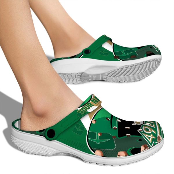personalized charlotte 49ers baseball helmet clog fashion forward
