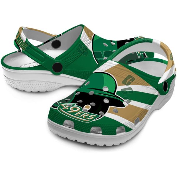 personalized charlotte 49ers baseball helmet clog high quality