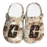 personalized charlotte 49ers desert camo clog best selling