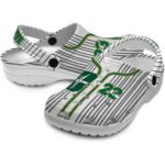 personalized charlotte 49ers pinstripe pattern clog best selling