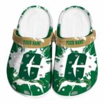 personalized charlotte 49ers splatter pattern clog best selling