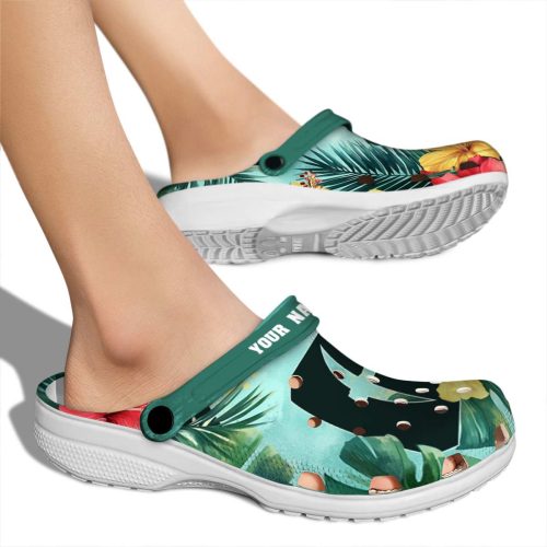 personalized charlotte 49ers tropical vibes clog fashion forward