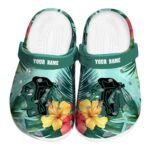 personalized chicago blackhawks tropical vibes clog best selling