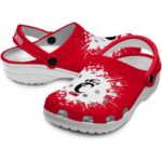 personalized cincinnati bearcats splatter background clog best selling