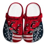 personalized cincinnati bearcats star spangled side pattern clog best selling