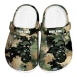 personalized coastal carolina chanticleers camouflage craze clog best selling