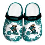 personalized coastal carolina chanticleers splash art clog best selling