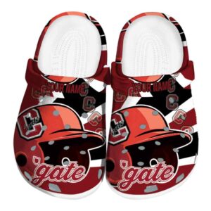 personalized colgate raiders baseball helmet clog best selling