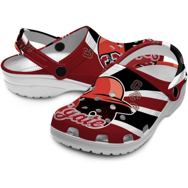 personalized colgate raiders baseball helmet clog high quality