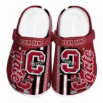 personalized colgate raiders contrasting stripes clog best selling