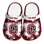 personalized colgate raiders zigzag paint burst clog best selling
