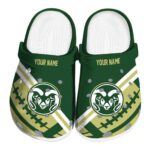 personalized colorado state rams football motif clog best selling