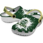 personalized colorado state rams splash art clog best selling