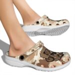 personalized cornell big red desert camo clog best selling