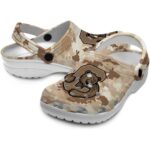 personalized cornell big red desert camo clog best selling