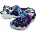 personalized cornell big red galaxy swirl clog best selling