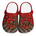 personalized cornell big red star spangled graphic clog best selling