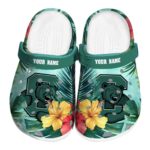 personalized cornell big red tropical vibes clog best selling