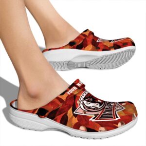 personalized dallas mavericks autumn leaves clog fashion forward
