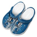 personalized dallas mavericks contrasting stripes clog best selling