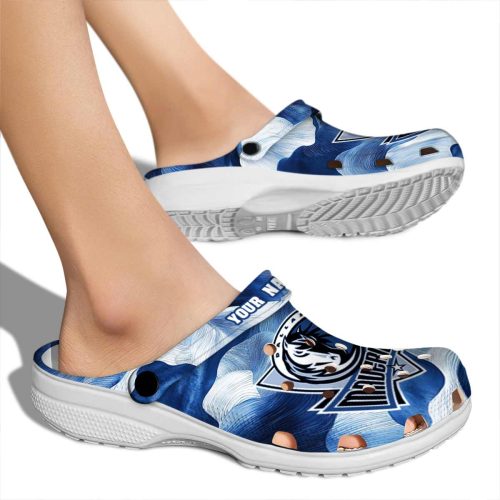 personalized dallas mavericks ocean waves clog fashion forward