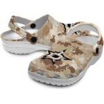 personalized dallas stars desert camo clog best selling