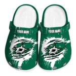 personalized dallas stars splash motif background clog best selling