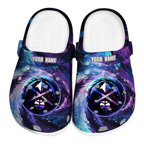 personalized denver nuggets galaxy swirl clog best selling