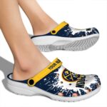 personalized denver nuggets splash art clog best selling