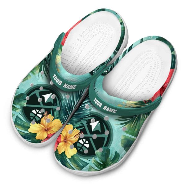 personalized denver nuggets tropical vibes clog latest model