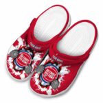personalized detroit pistons gripping hand clog best selling