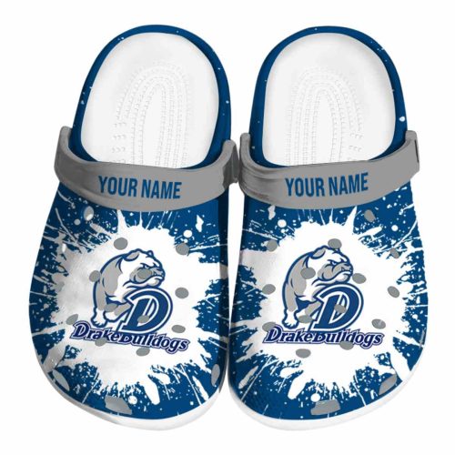 personalized drake bulldogs splash art clog best selling