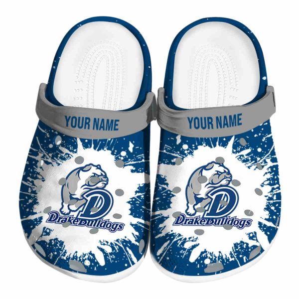personalized drake bulldogs splash art clog best selling