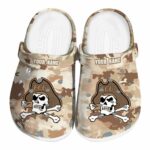 personalized east carolina pirates desert camo clog best selling