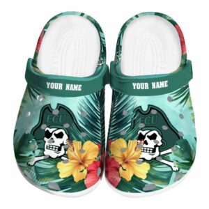 personalized east carolina pirates tropical vibes clog best selling