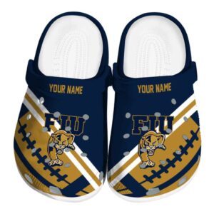 personalized fiu panthers football motif clog best selling