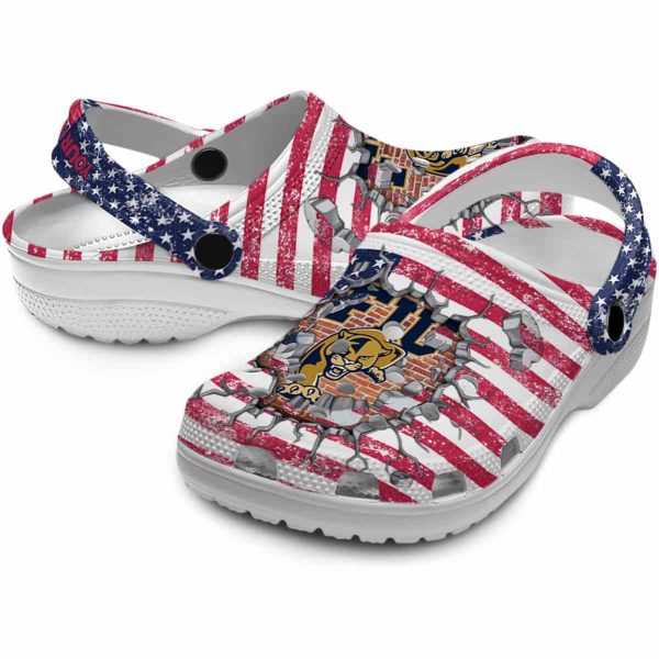 personalized fiu panthers freedom splinter clog high quality