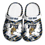personalized fiu panthers zigzag paint burst clog best selling