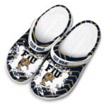 personalized fiu panthers zigzag paint burst clog best selling