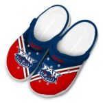 personalized florida atlantic owls striped accents clog best selling