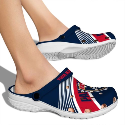 personalized florida panthers vibrant dual tone clog fashion forward