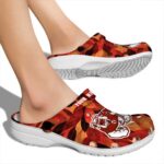 personalized fresno state bulldogs autumn leaves clog best selling